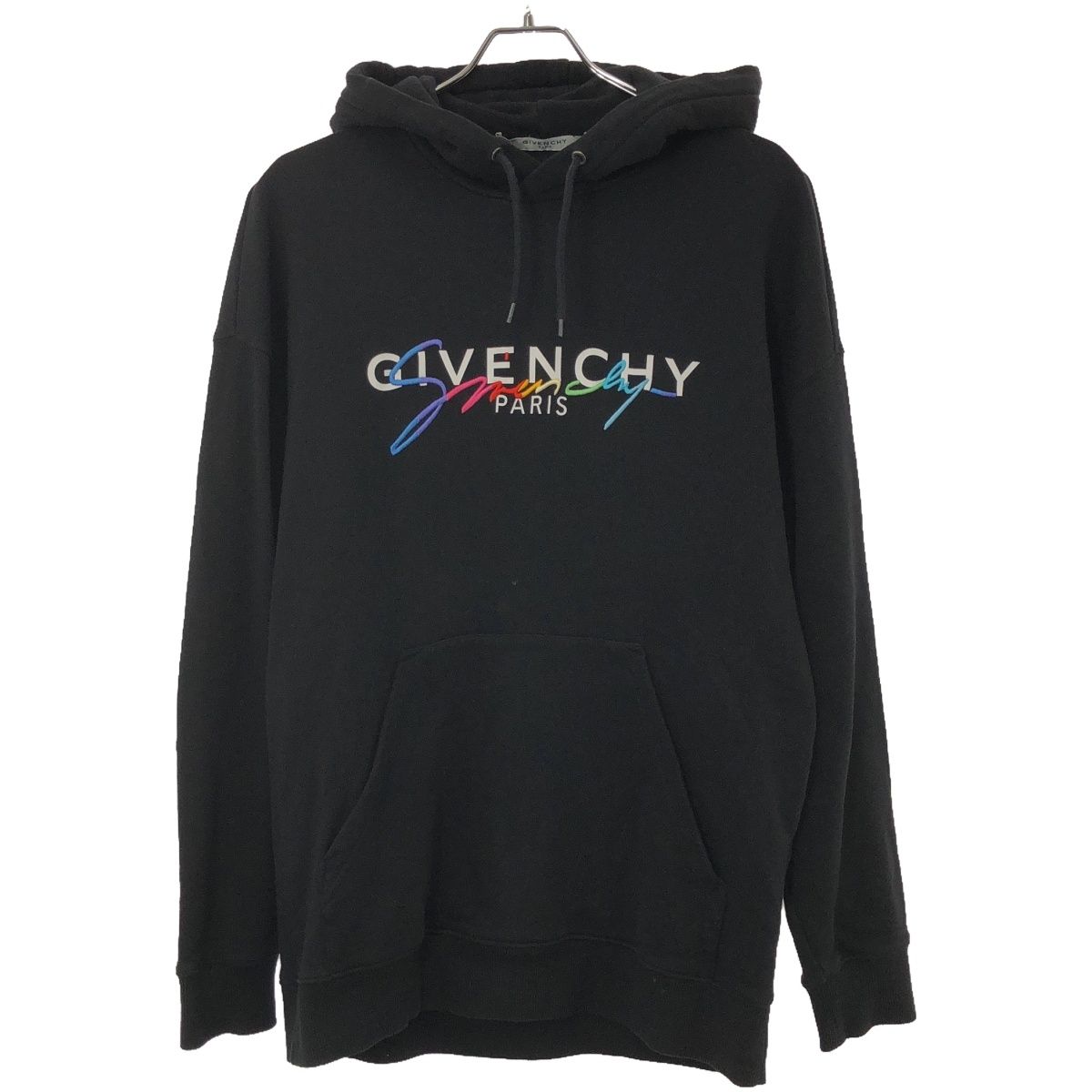 GIVENCHY ジバンシィ レインボーシグネチャーロゴ プルオーバー 