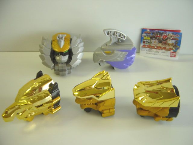 ♯Giw14Dz天装戦隊ゴセイジャーカプセルゴセイヘッダー3全5種 ガシャポン ♯Giw14Dz天装戦隊ゴセイジャーカプセルゴセイヘッダー3全5種