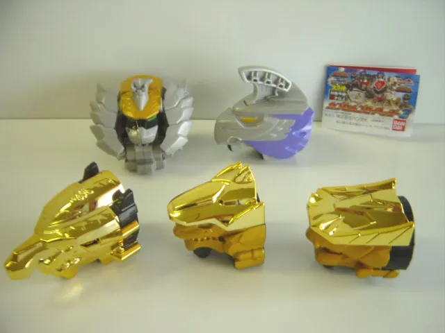 ♯Gew25Ez天装戦隊ゴセイジャーカプセルゴセイヘッダー2全5種 ガシャポン ♯Gew25Ez天装戦隊ゴセイジャーカプセルゴセイヘッダー2全5種