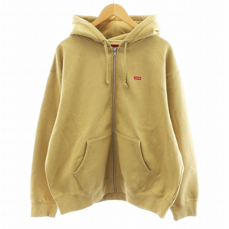 美品★ Supreme ベージュ ジップアップパーカー　Lサイズ 美品☆ Supreme ベージュ ジップアップパーカー Lサイズ - メルカリ