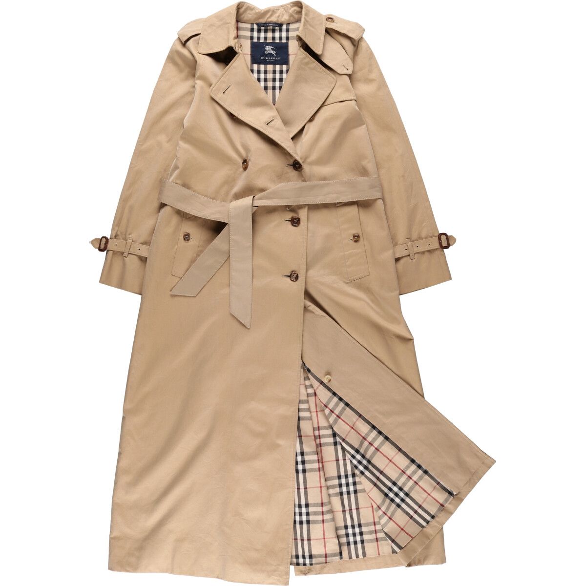 古着 バーバリー Burberry's コットン100% トレンチコート 英国製 レディースL/evb006105 - メルカリ