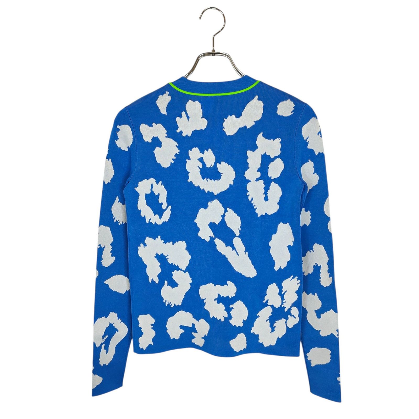Hermes エルメス 22AW Jungle Love Fluo シルク混 長袖 ニット Hermes エルメス 22AW Jungle Love Fluo シルク混 長袖 ニット