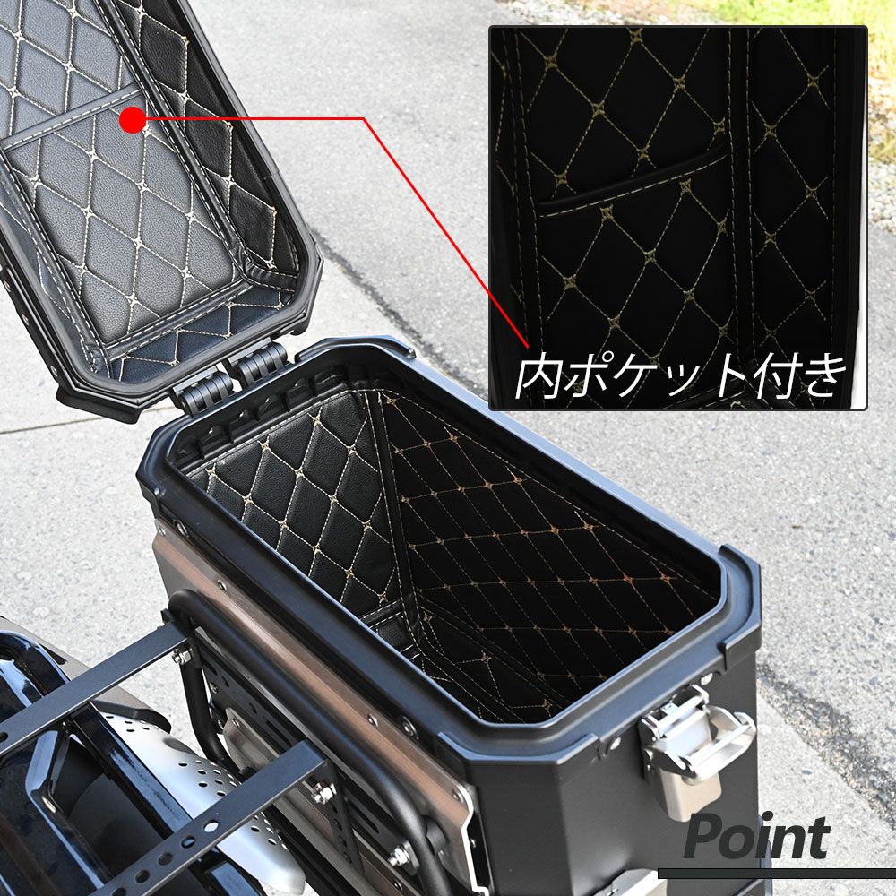 ハンターカブ CT125 クロスカブ ADV150 38L パニアケース サイド