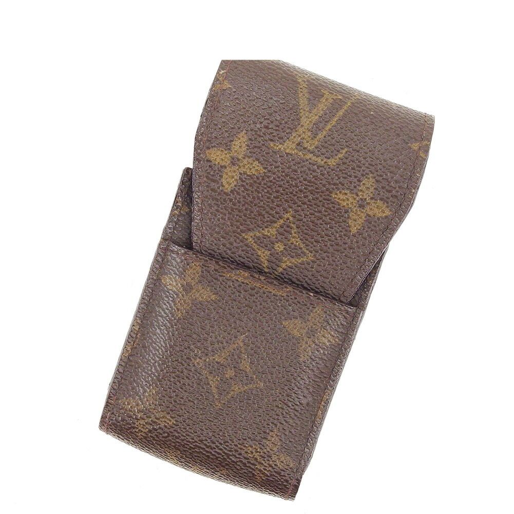 ルイ ヴィトン LOUIS VUITTON シガレットケース モノグラム エテュイシガレット ブラウンブラウン レディース