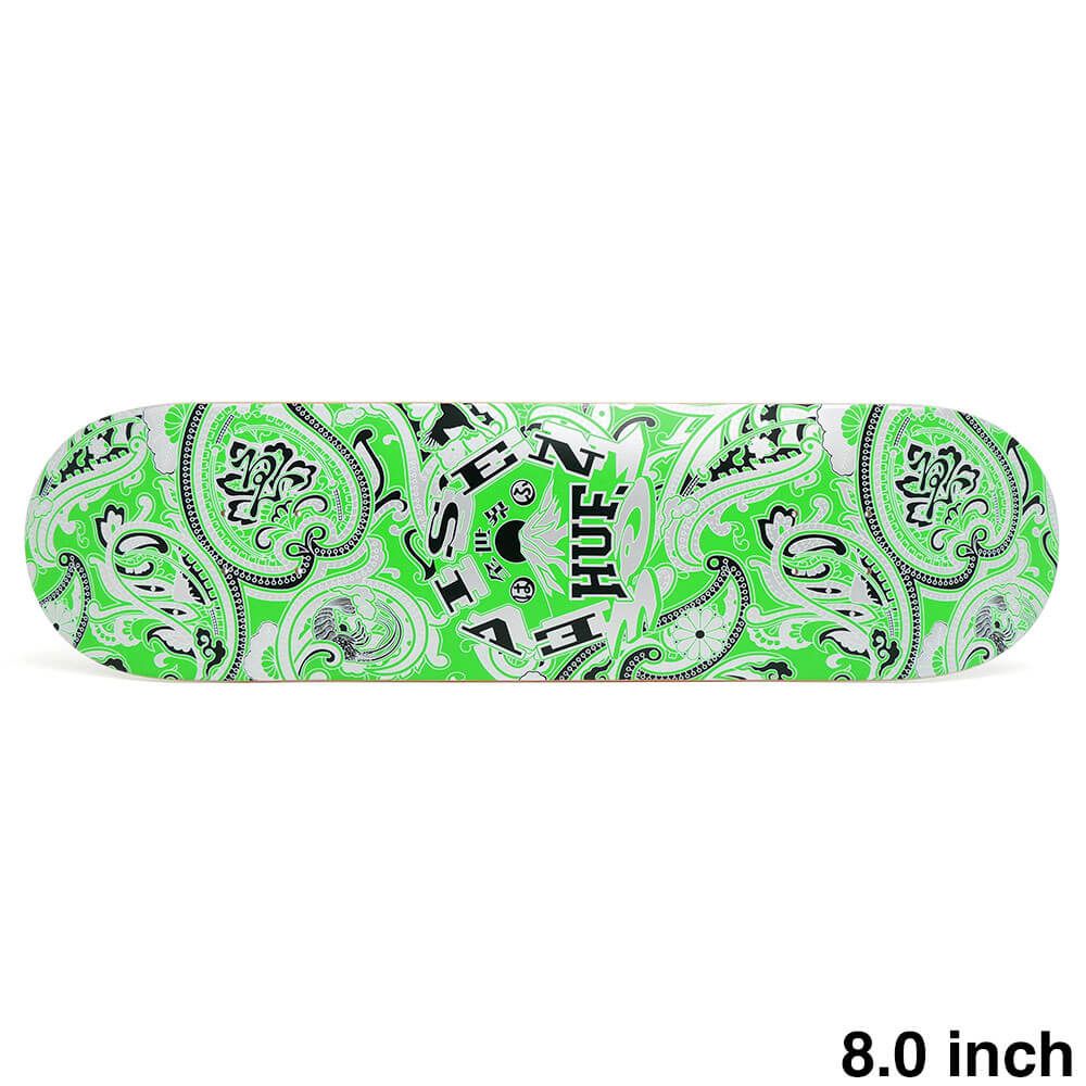 EVISEN DECK エビセン デッキ HUF X EVISEN PAISLEY 8.0