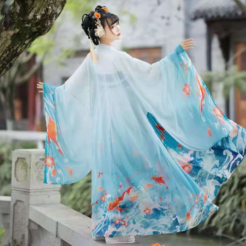 中華漢服「海」３点 セット - メルカリ