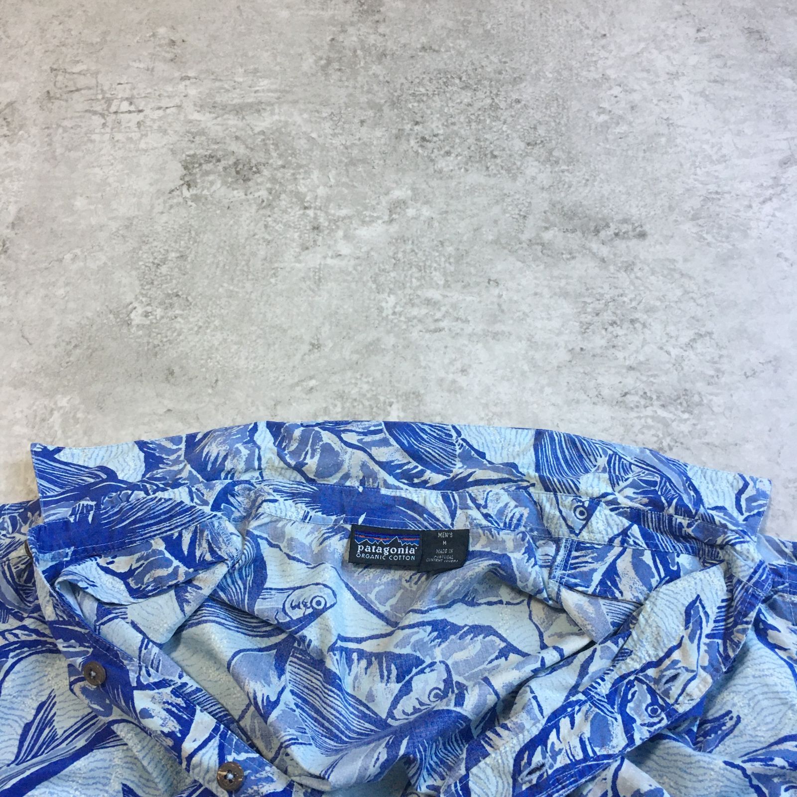90s patagonia パタゴニア シャツ トビウオ 90s patagonia A/C shirt Fiy fish pattern パタゴニア A/C