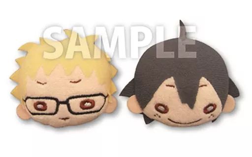 中古】バッジ・ピンズ(キャラクター) 月島蛍＆山口忠 にとたん