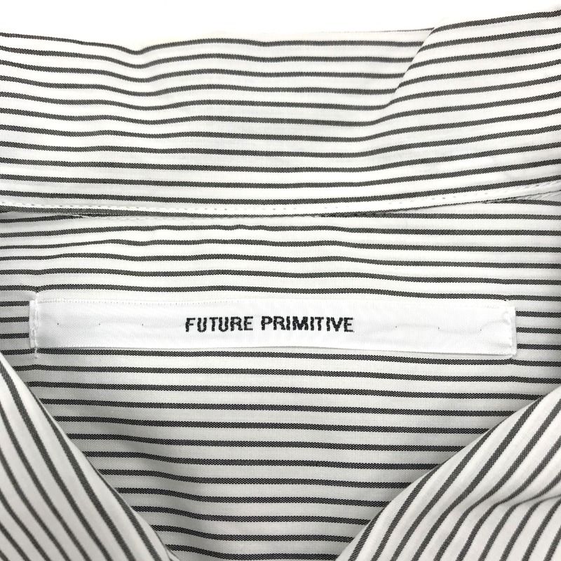 FUTURE PRIMITIVE ストライプ シャツ 長袖 LOUNGE SHIRT STRIPE