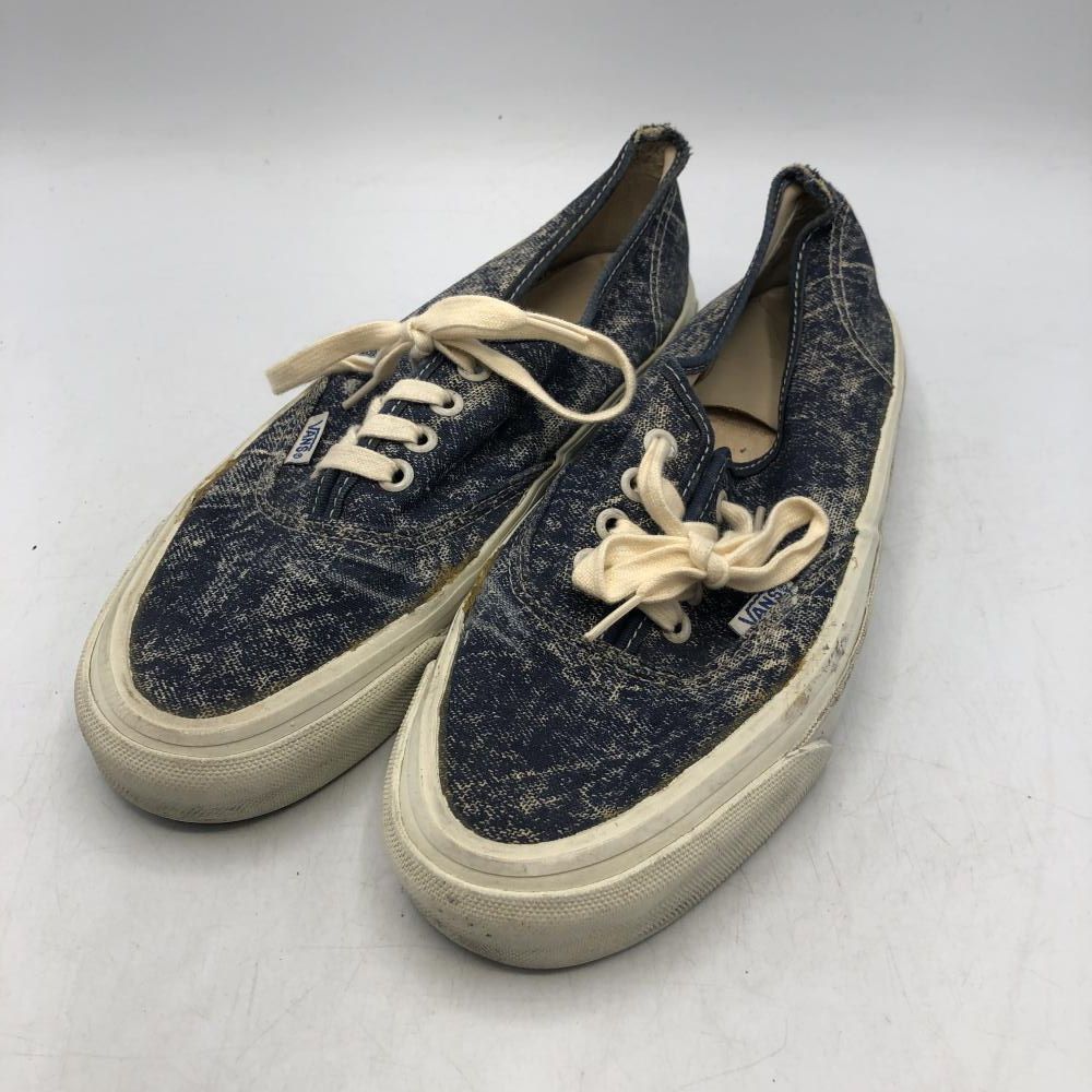 【中古】VANS AUTHENTIC ACID USA製 26.5cm相当 使用感有り ヴァンズ [17]