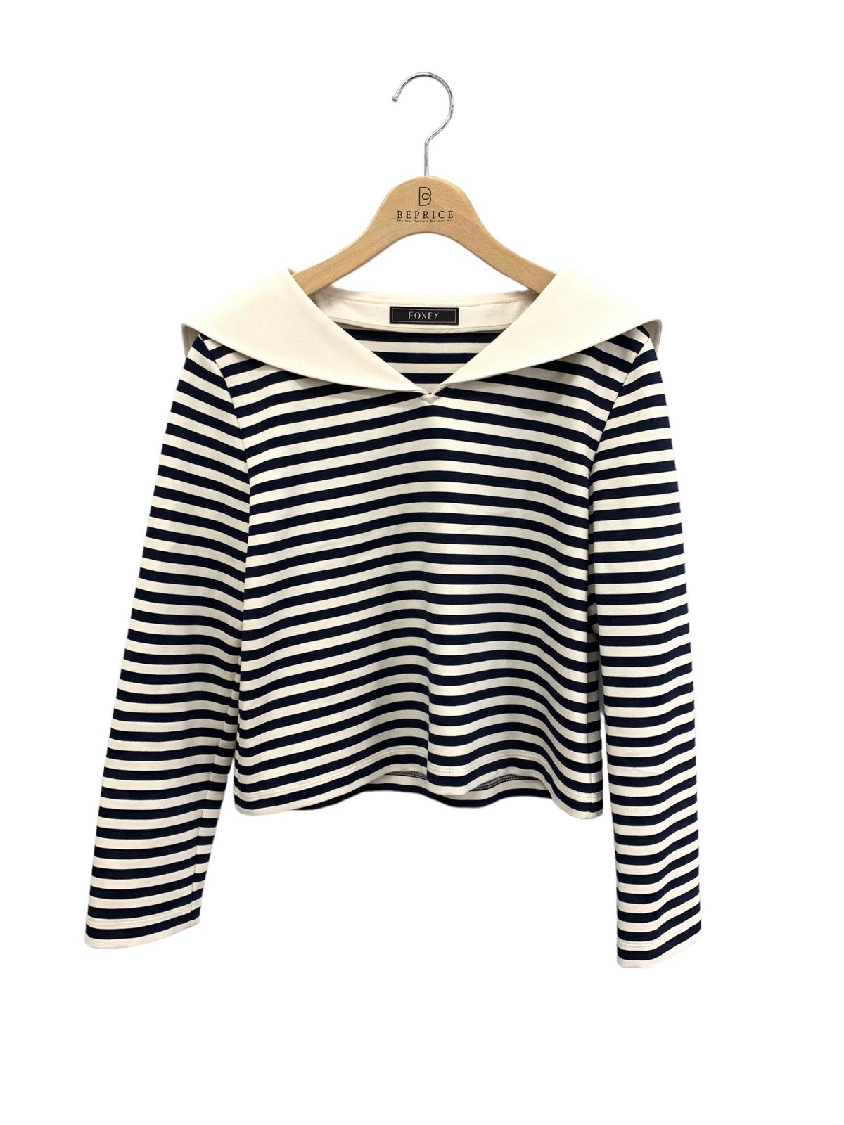 フォクシーブティック Top Venezia 44233 トップス 40 ネイビー 