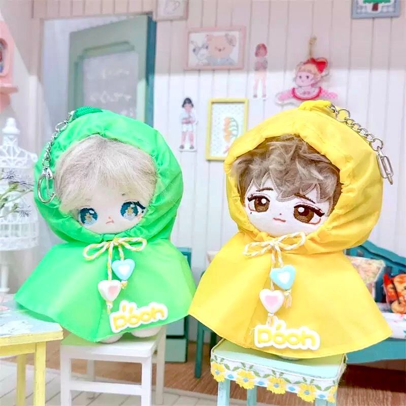 10cm】ぬいぐるみ服 てるてるレインコート 10cm|ぬいぐるみ服