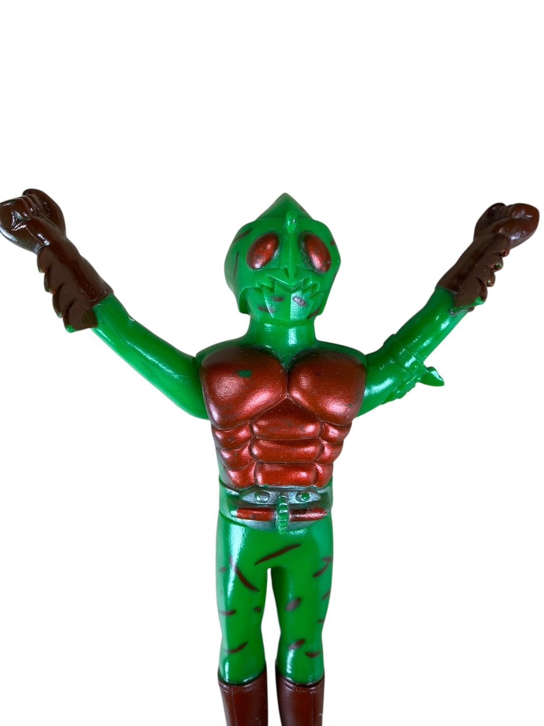 仮面ライダー　ソフビ　POPY フィギュア　レア　希少　当時物　石森プロ　昭和 仮面ライダー 旧 1 号 2 号 希少ソフビ 2 体 セット ポピー 昭和