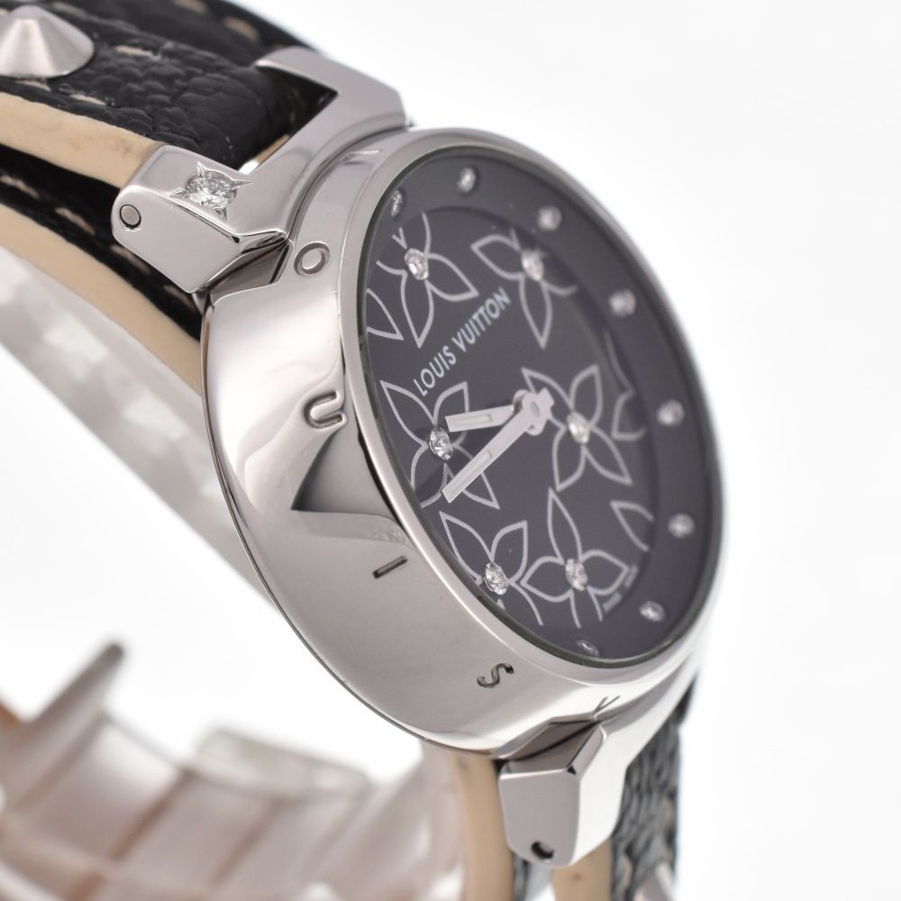 ルイ・ヴィトン LOUIS VUITTON Q121G タンブール ダイヤモンド