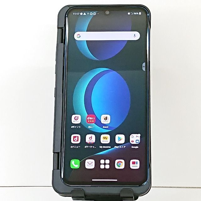 LG V60 ThinQ 5G（デュアルスクリーンあり） L-51A docomo ブラック 