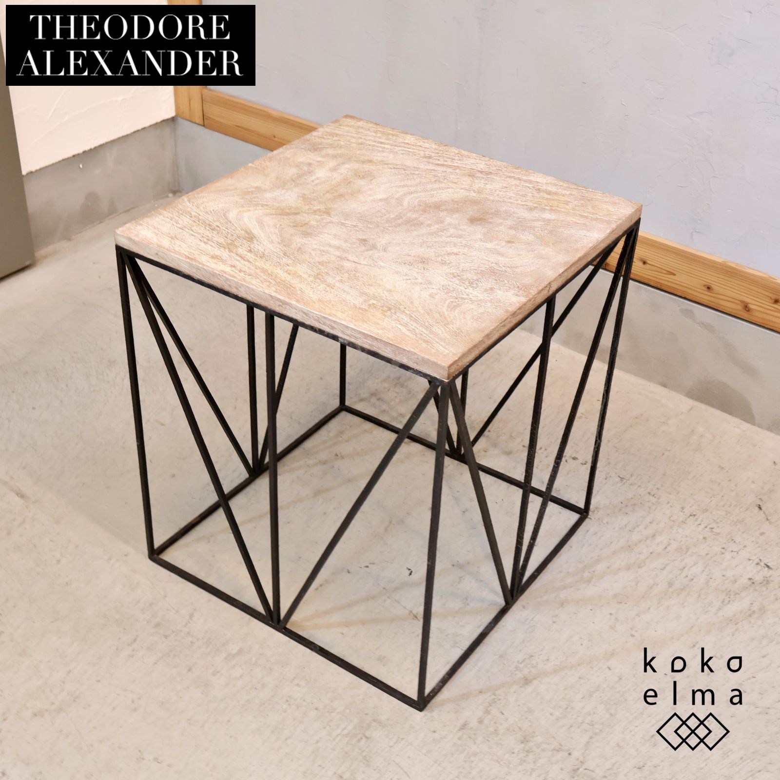 THEODORE ALEXANDER セオドアアレキサンダー サイドテーブル センター