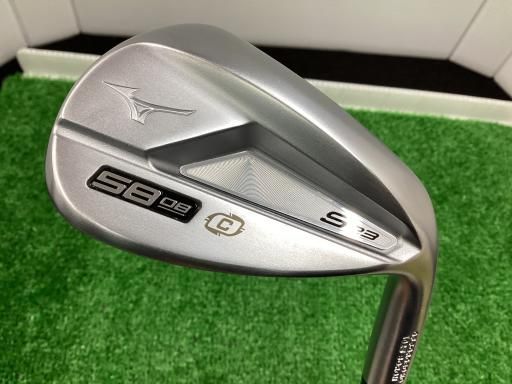 ミズノ Mizuno S23 ホワイトサテン 58°|08°C ウェッジ WG 純正特注シャフト フレックスS メンズ 男性用 右利き 右用 Cランク ゴルフクラブ