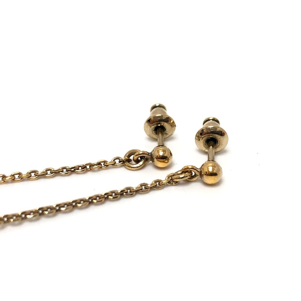 Chloe クロエ ピアス ロゴ チェーンピアス メタル - メルカリ