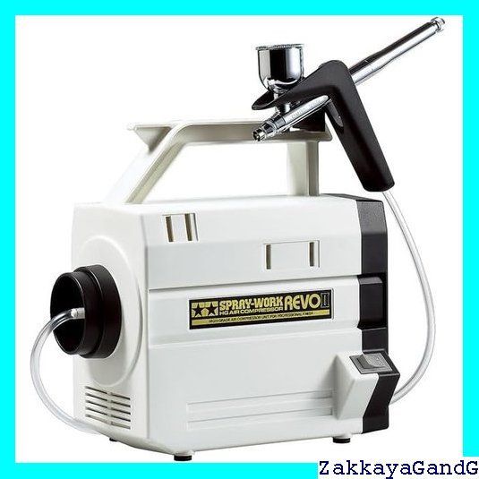 タミヤ スプレーワーク HGコンプレッサーレボⅡ(HGエアーブラシⅢ付