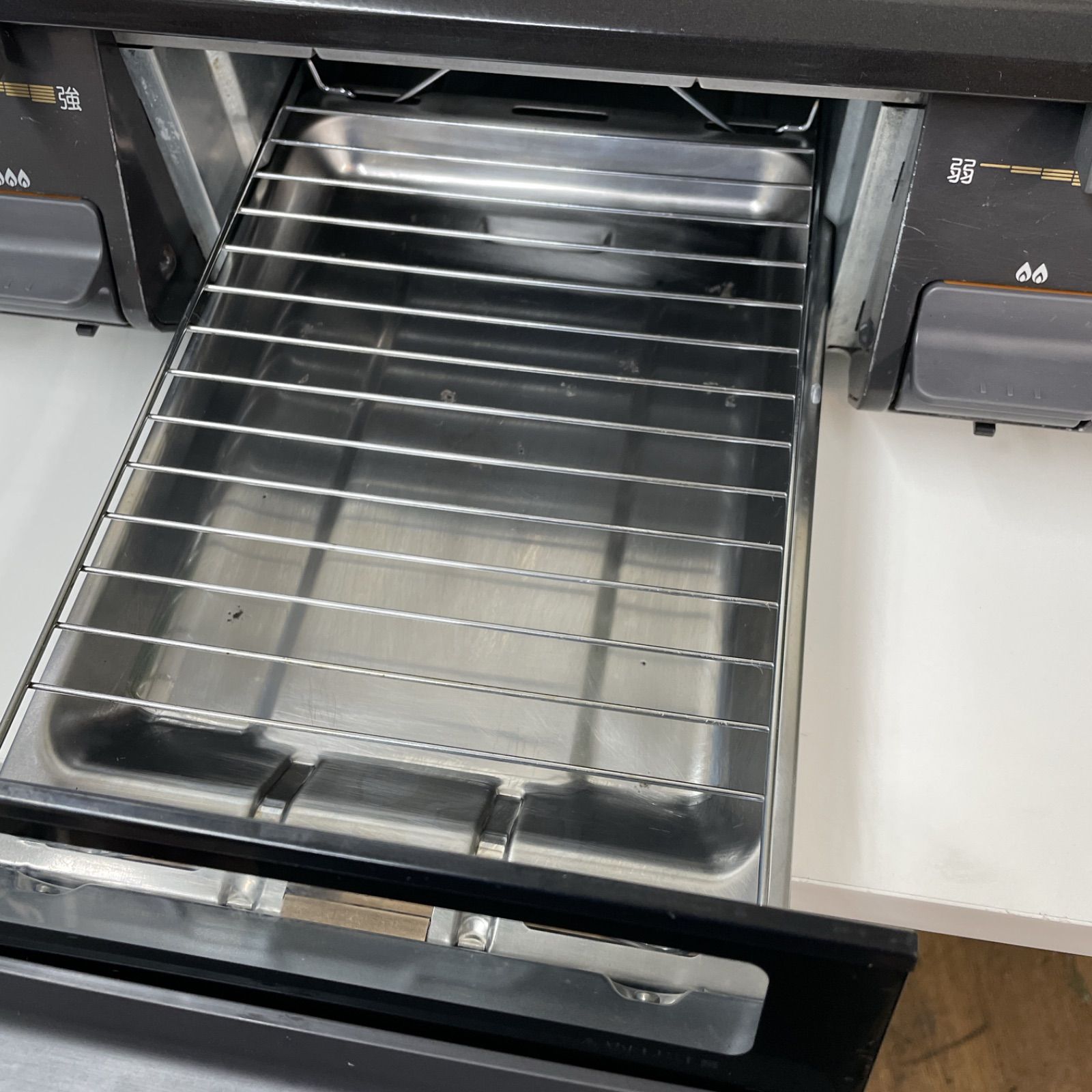 R703 ☀️ Paloma 都市ガスコンロ 17年製 IC-N86KB-L ⭐ 動作確認済