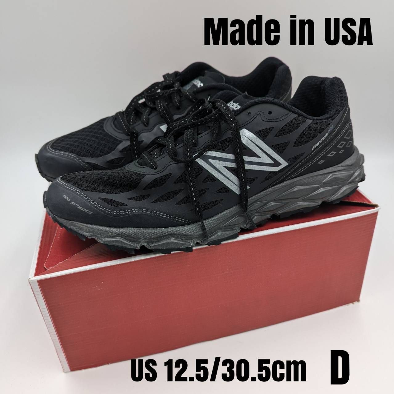 日本未発売】New Balance ニューバランス スニーカーM950B2N Military Trainer US12.5/D 30.5cm メンズ  黒 ブラック アメリカ US限定 - メンズシューズ