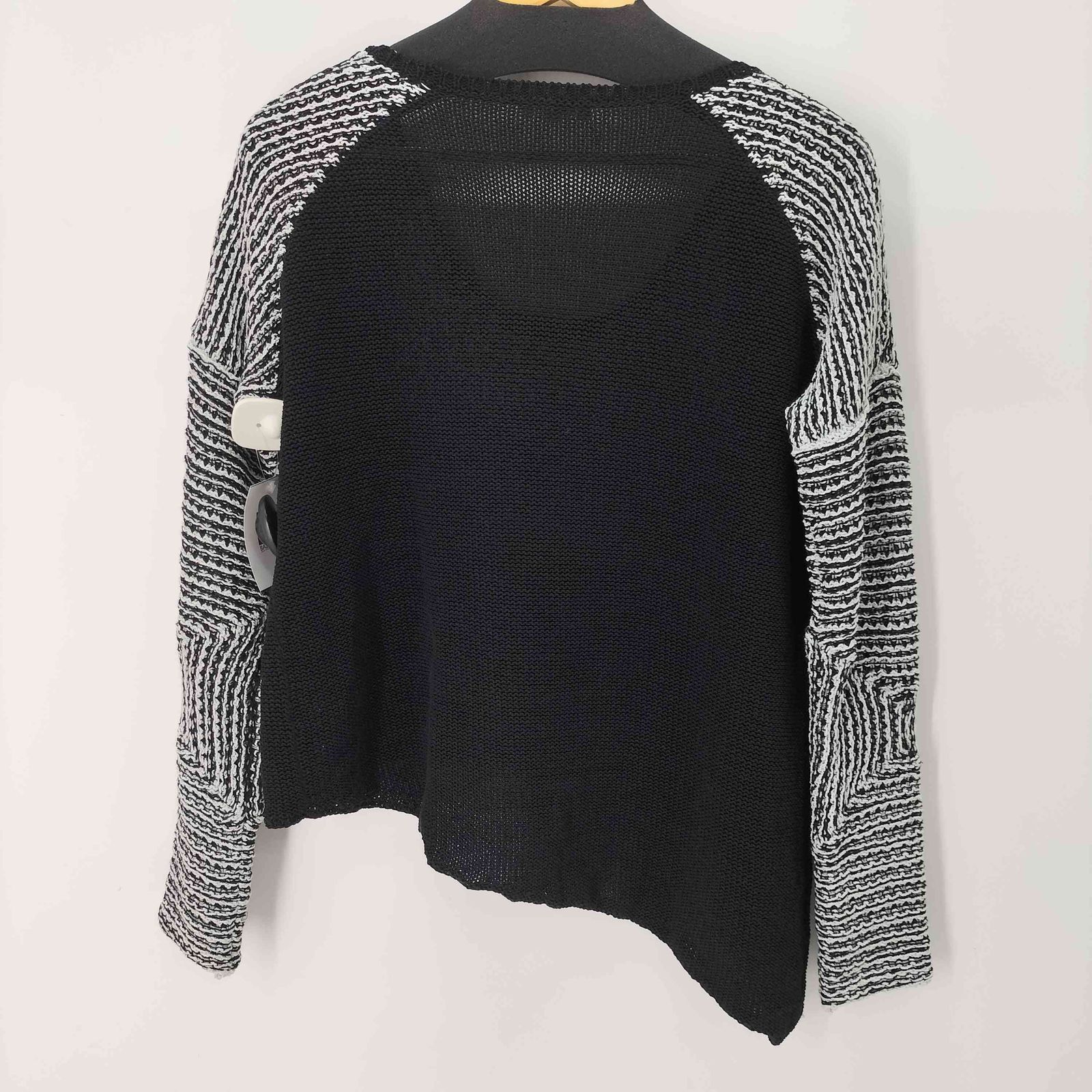 ヘルムートラング HELMUT LANG リネン混 アシンメトリーデザイン