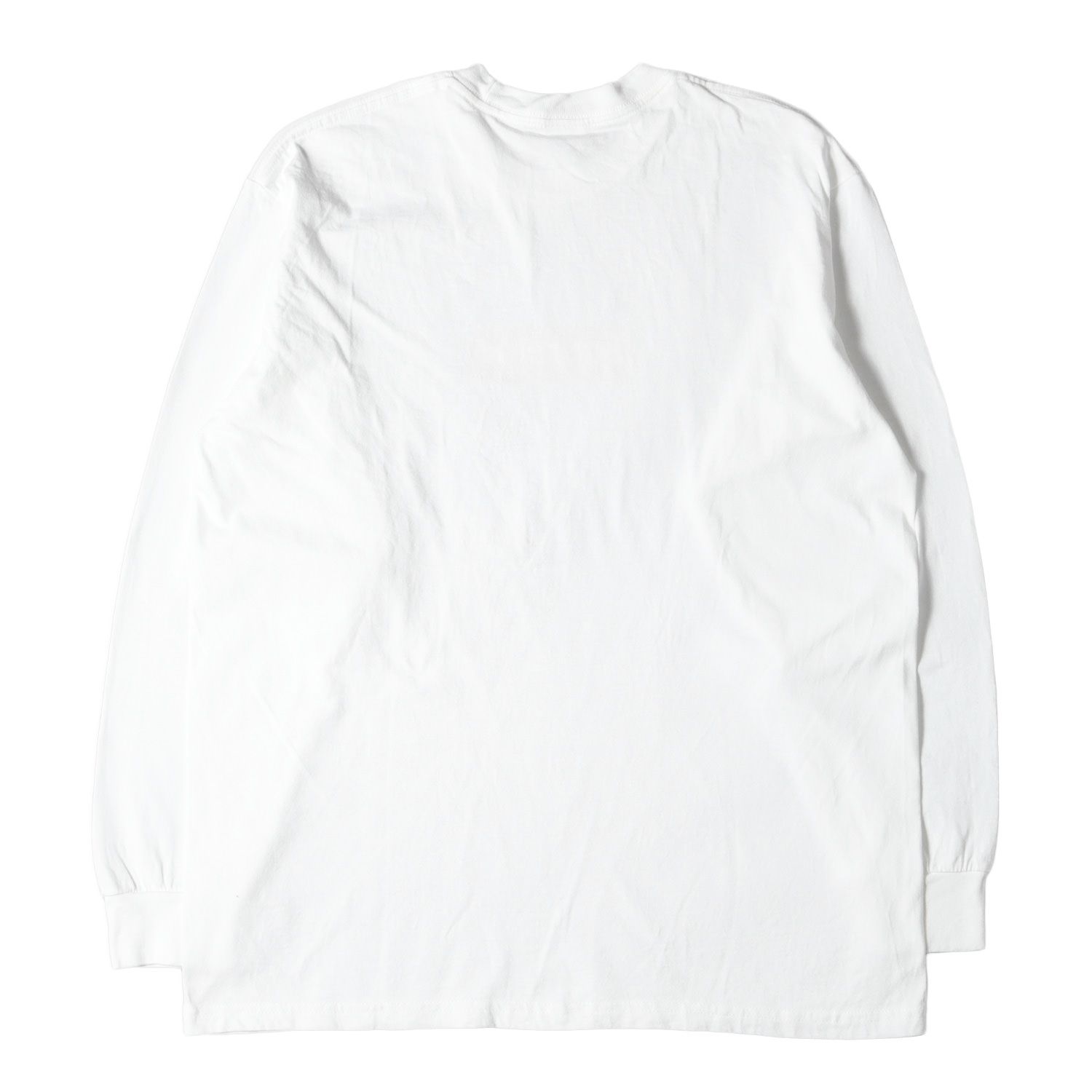 Supreme シュプリーム Tシャツ サイズ:L 20AW ボックスロゴ ロングスリーブ Tシャツ Box Logo L/S Tee ホワイト 白  トップス カットソー 長袖 クルーネック ストリート ブランド