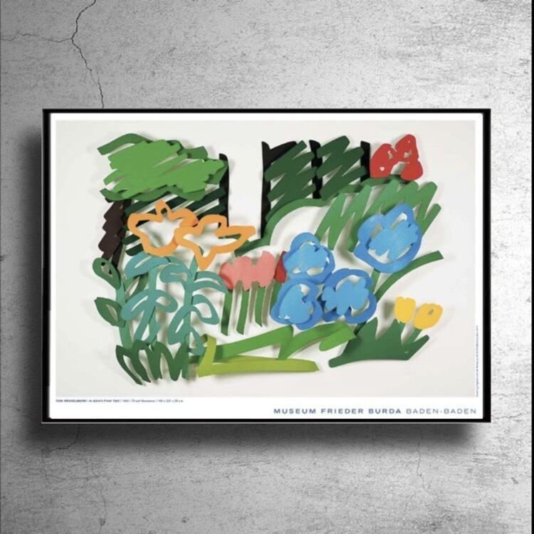 真作 トムウェッセルマン 直筆サイン入 ポスター TomWesselmann 限定5枚】Great American Nude No.98, 1967 - Museum Ludwig