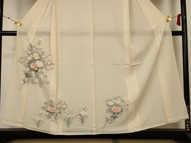 平和屋着物＊夏物　訪問着　絽　草花文　正絹　逸品　AABC3431jd 平和屋着物＊夏物 訪問着 絽 草花文 正絹 逸品 AABC3431jd - メルカリ