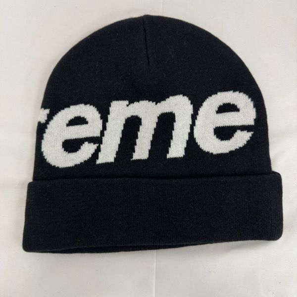 未使用】Supreme/シュプリーム Big Logo Beanie/ビッグ ロゴ