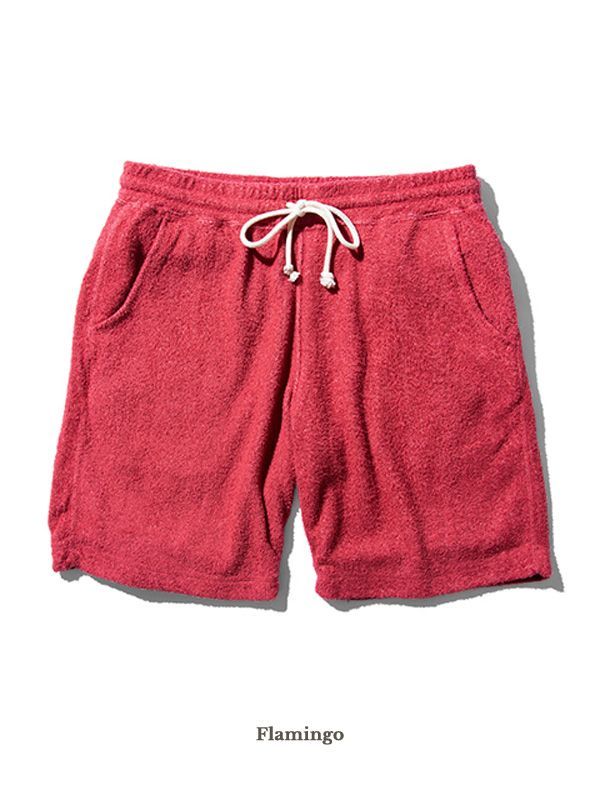 Good On グッドオン パイル パンツ ショートパンツ メンズ レディース ブランド DOUBLE PILE EZ SHORTS Good On ダブルパイルショーツ パイルショーツ ハーフパンツ 膝上 ストレッチ ウエストゴム GOPT-1405