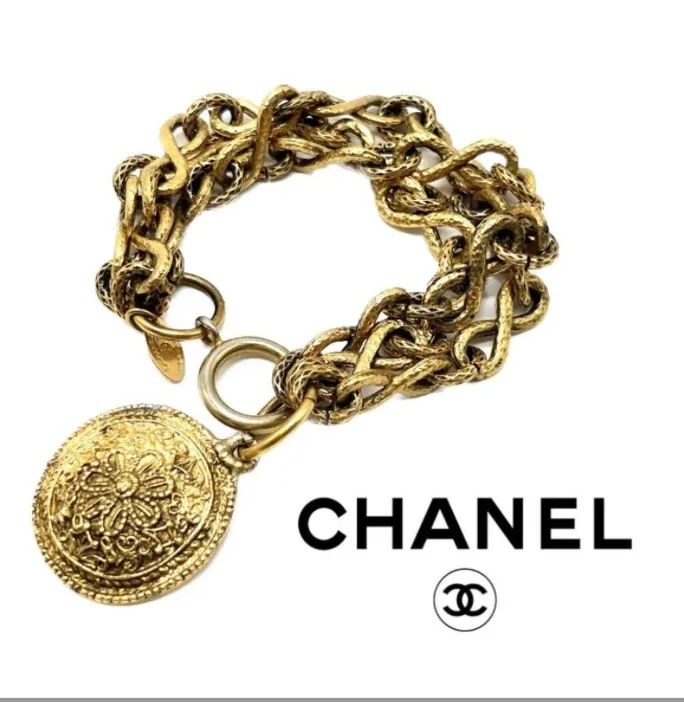 希少☆CHANEL ブレスレット バングル ネックレス シャネルデザイン 