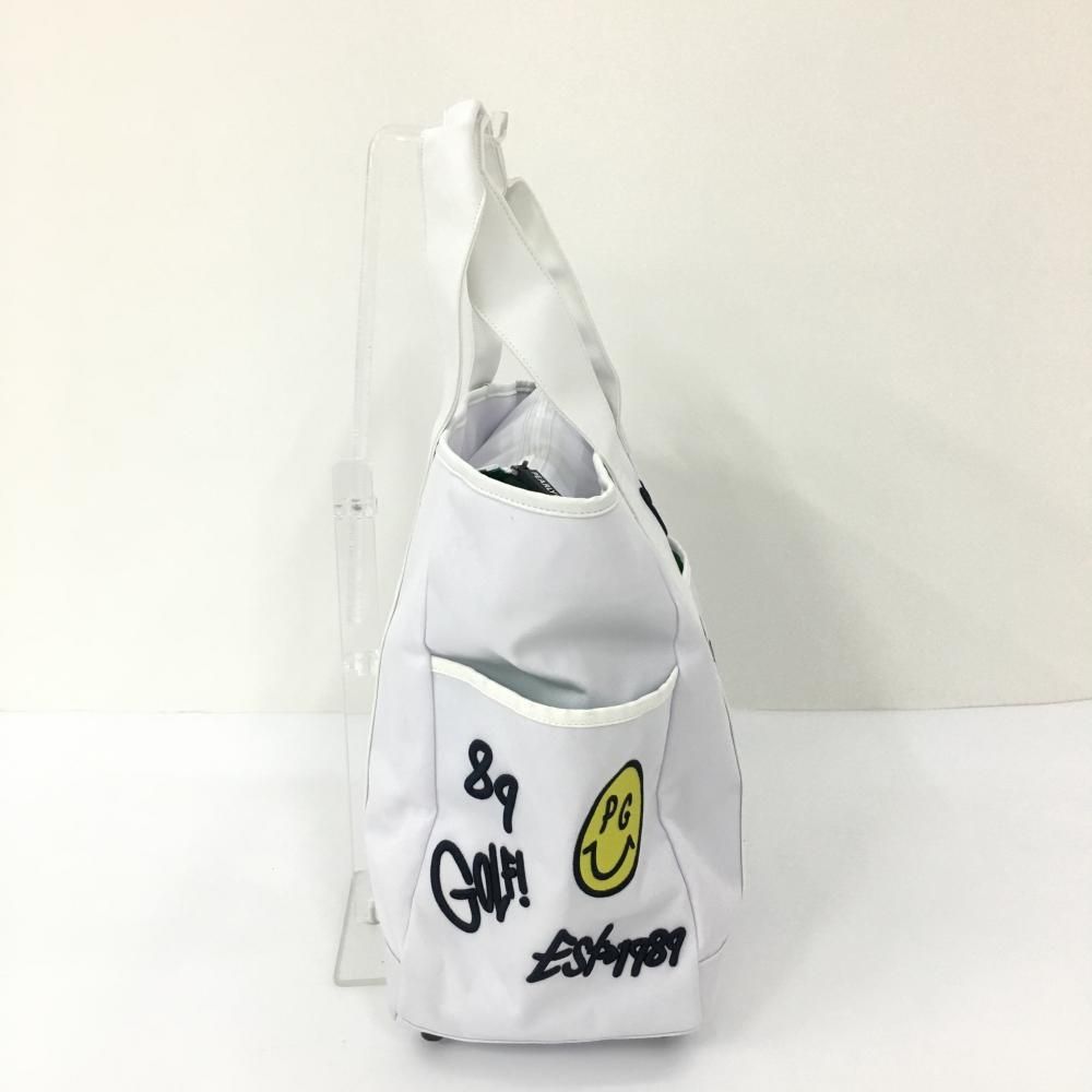 ☆特価☆【美品】パーリーゲイツ ロッカーバッグ 白×イエロー