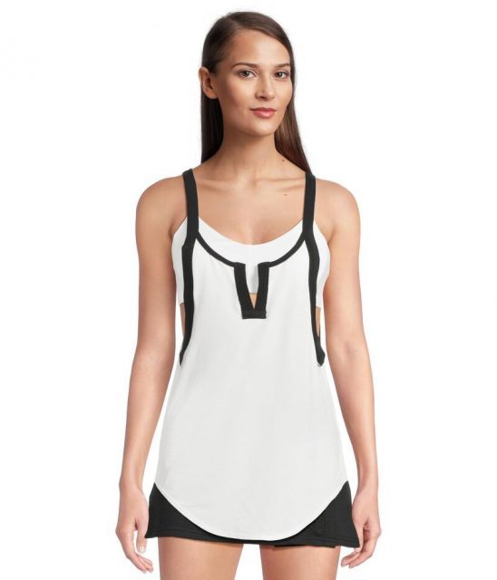(取寄) エフピー ムーブメント レディース バター アップ タンク FP Movement women Batter Up Tank White Combo Free People x FP Movement Batter Up Tank Top in Black Combo