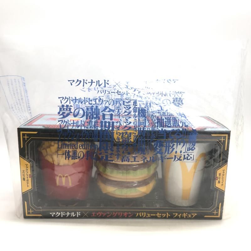 マクドナルド エヴァンゲリオン未開封品 未開封】マクドナルド エヴァンゲリオン フィギュアセット