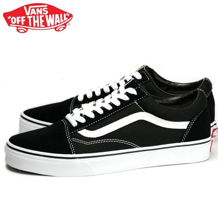 VANS USA企画 バンズ スクール OLD SKOOL BLACK メンズ レディース