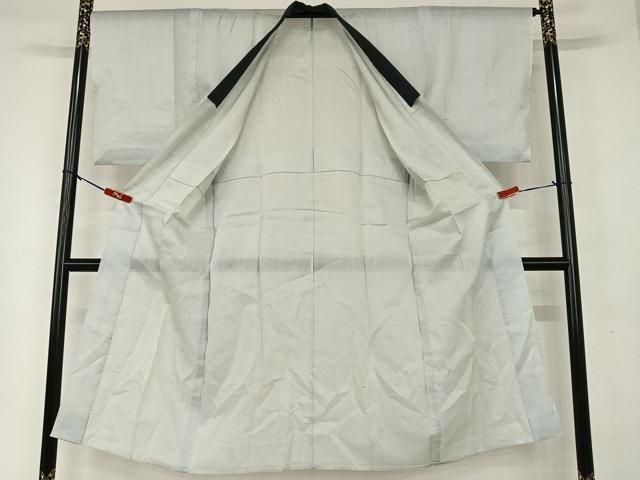 平和屋着物▽男性 結城紬 杢 アンサンブル 長襦袢(単衣)セット 霞文