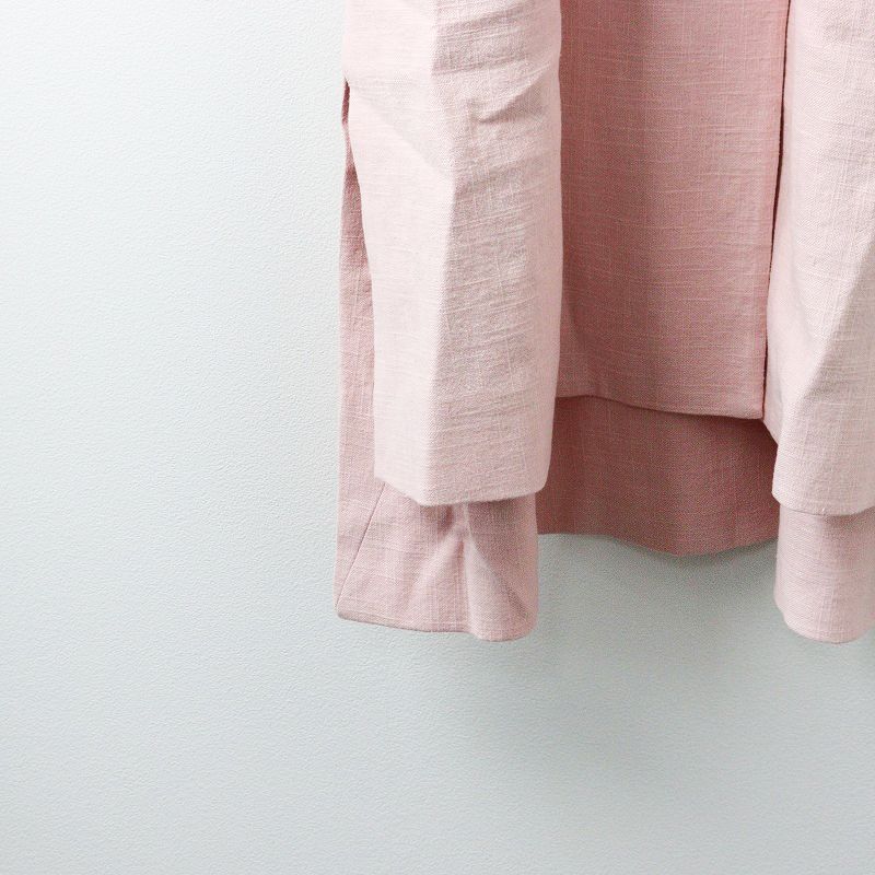 未使用 定価3.9万 2022SS ルフィル LE PHIL コットン麻2WAYロングジレ  