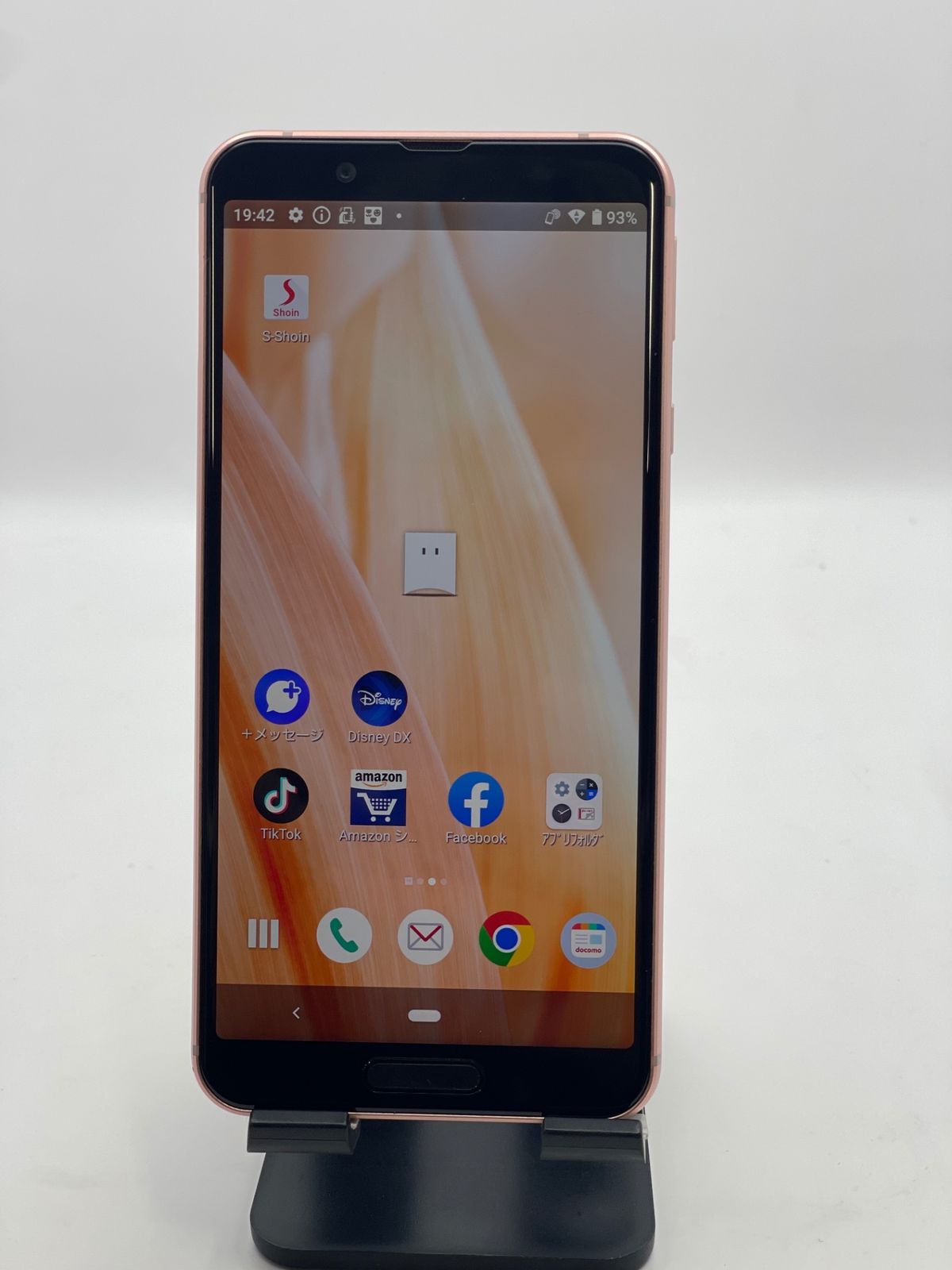 AQUOS sense3 SH-02M 64G  メタリック  SIMフリー　ランクC
