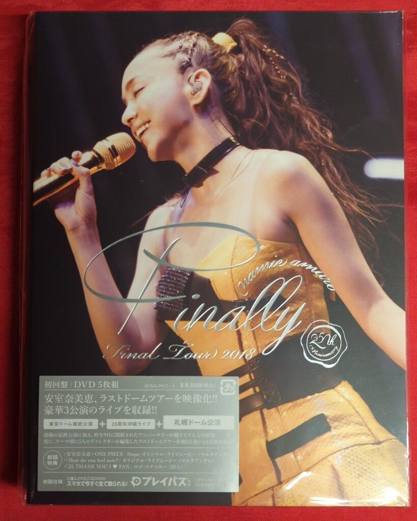 安室奈美恵 Final Tour 2018 札幌ドーム公演 DVD 初回限定盤 札幌ドーム公演」ver 安室奈美恵 Final Tour 2018~Finally