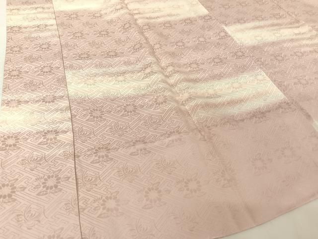 人気アイテムお得に購入! 平和屋着物●長襦袢 無双仕立て 草花地紋 暈し染め 正絹 ♥ AABA4949np 期間限定で送料無料。