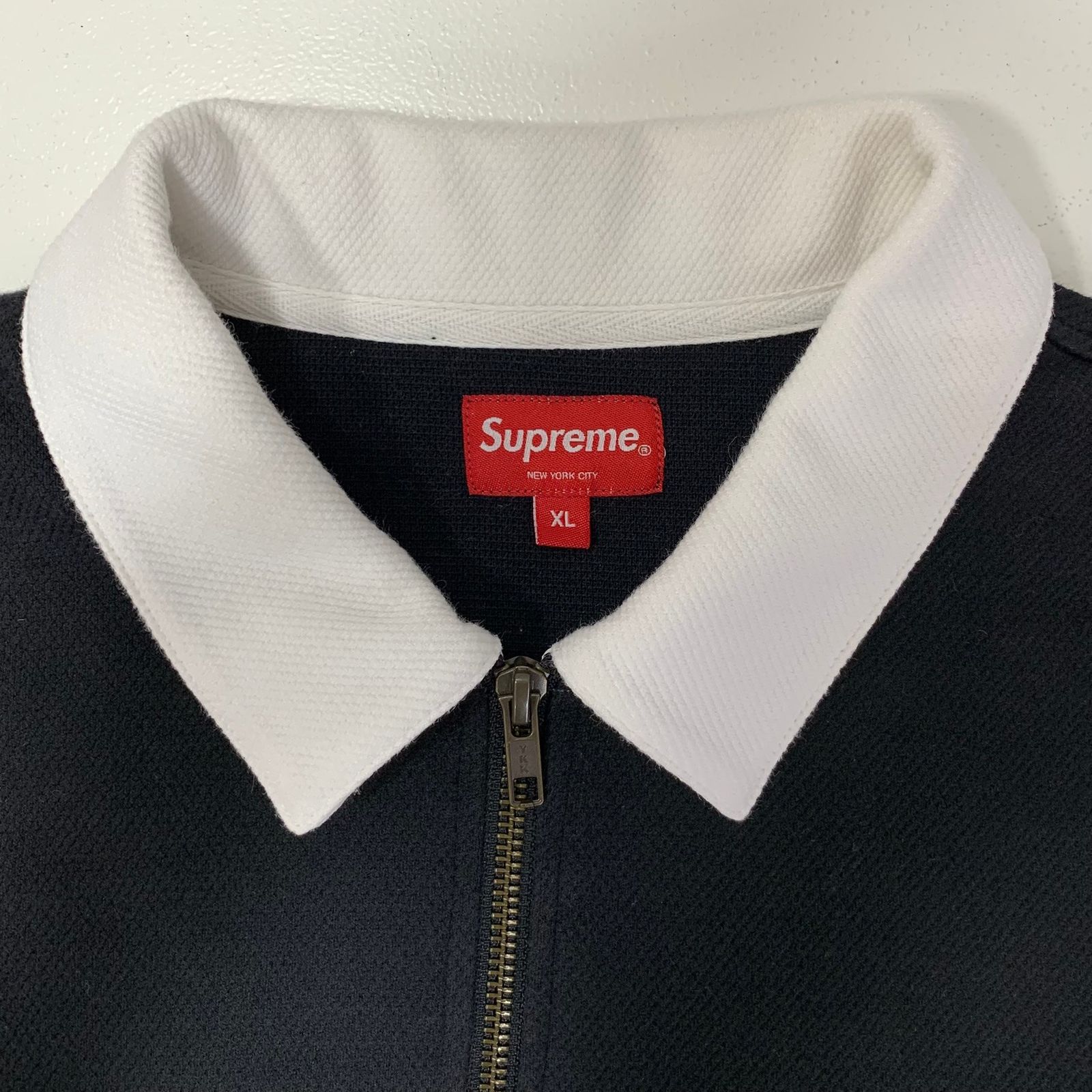 シュプリーム SUPREME 17AW HALF ZIP RUGBY SHIRT 長袖シャツ ラガー
