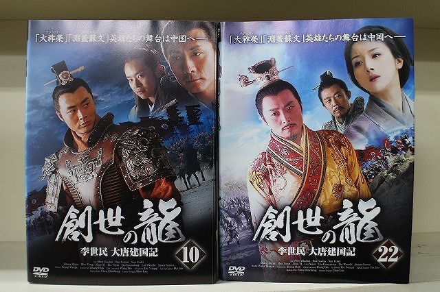 DVD 創世の龍 李世民 大唐建国記 全22巻 シェン・シャオハイ バオ