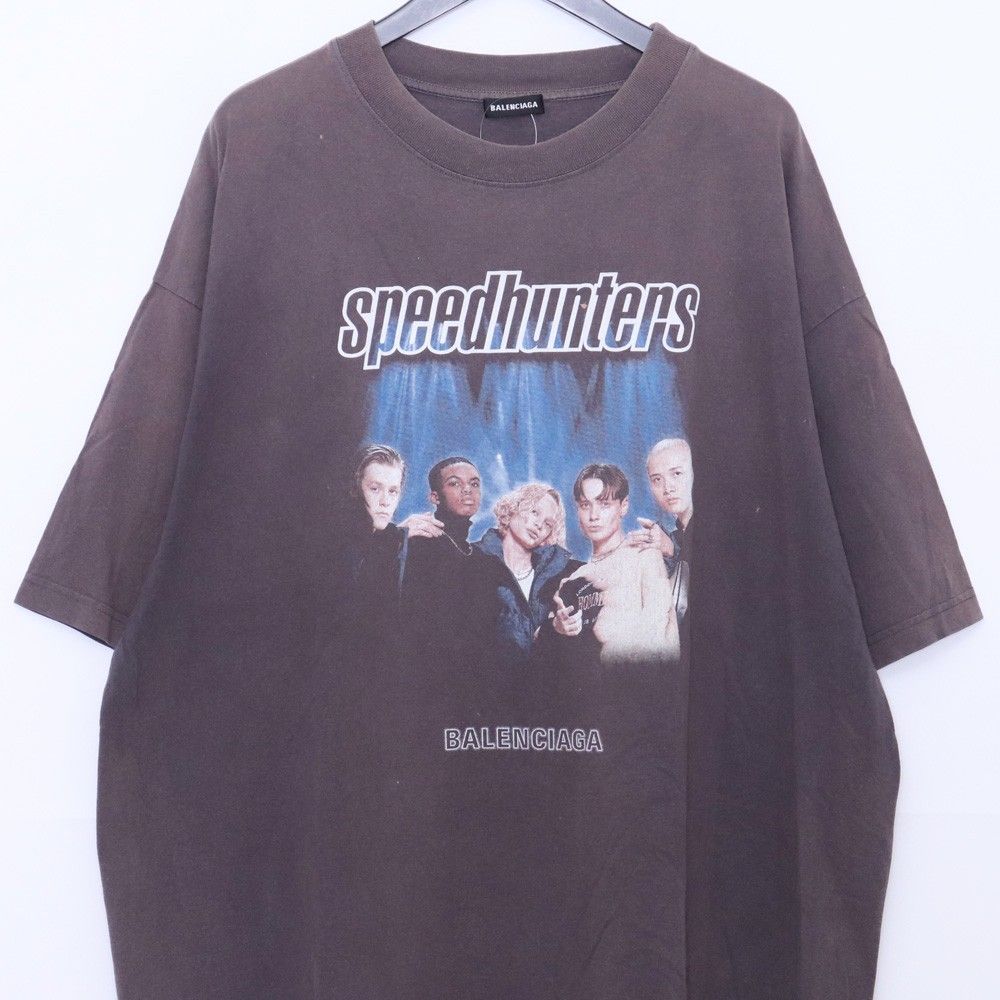 BALENCIAGA スピードハンターズプリントTシャツ XXLサイズ ブラック