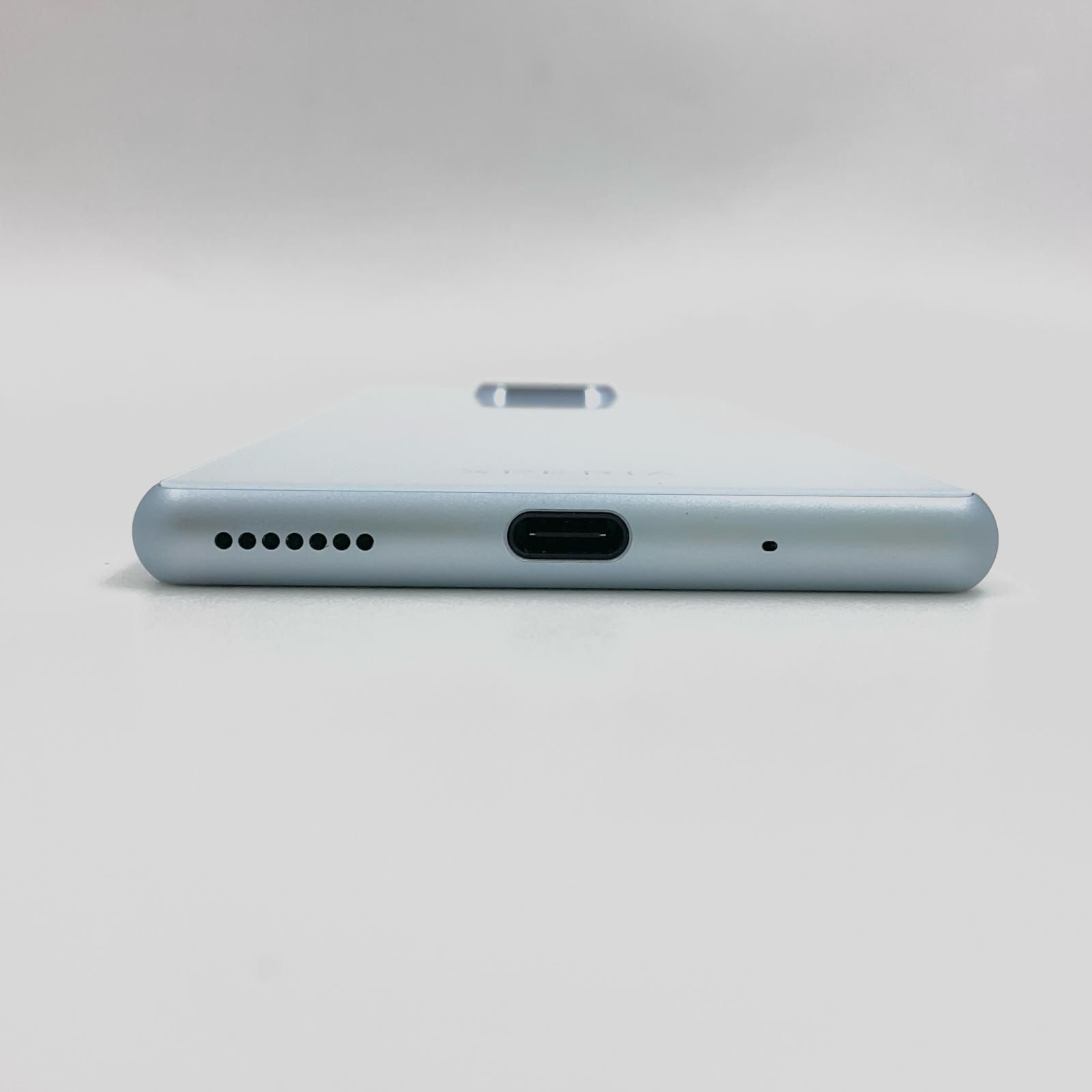 SONY - 超美品 SOV42 ブルー スマホ 白ロム M222 Sony Xperia 8 64GB ブルー au SOV42 白ロム 動作確認済 【全額