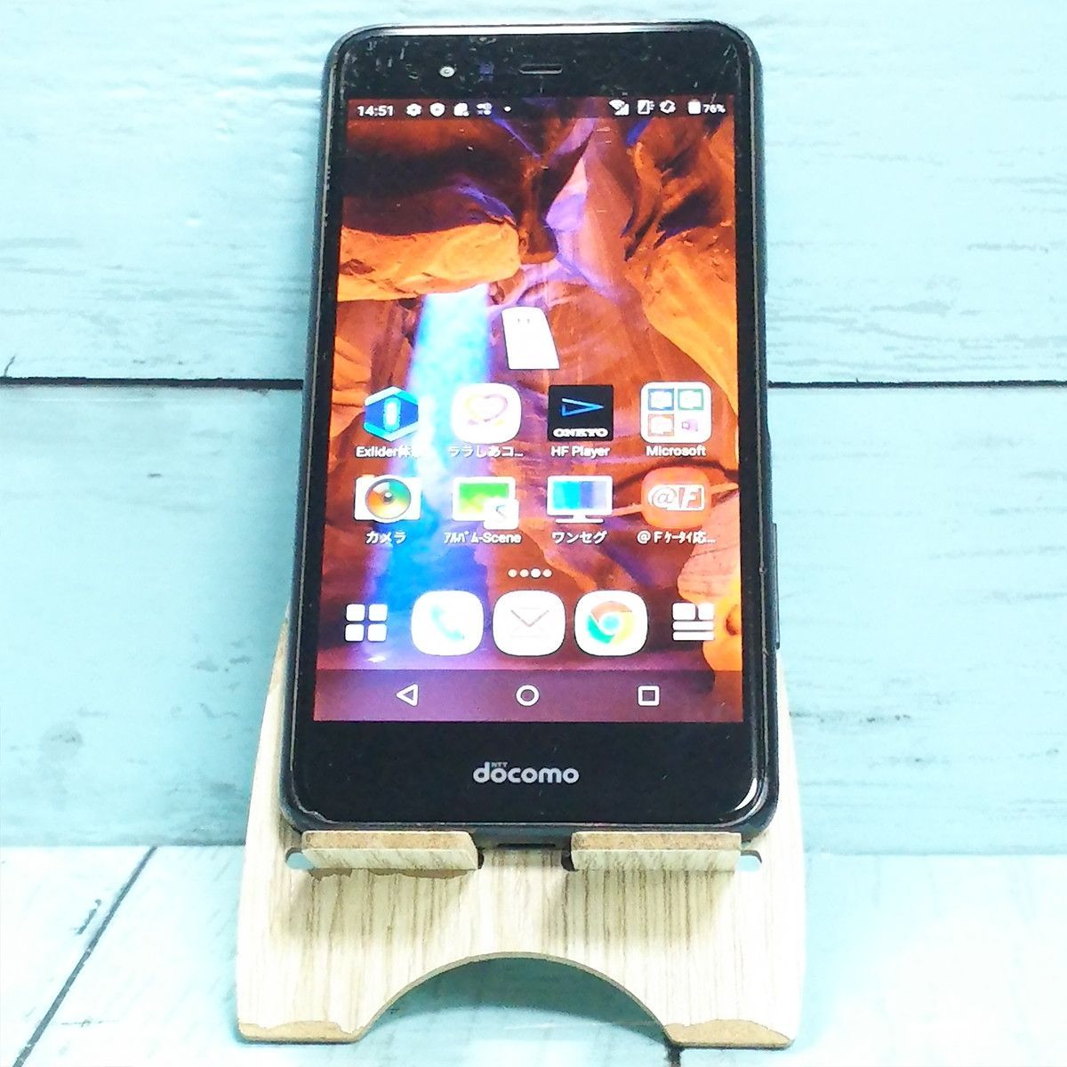 FUJITSU(富士通） arrows Be 32GB ブラック F-04K docomo [訳あり] 019