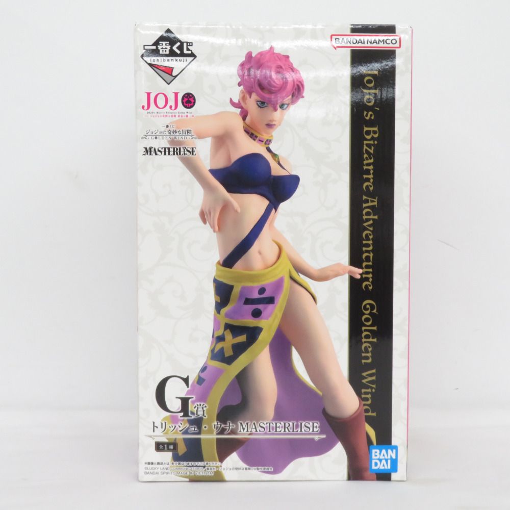 バンダイ 一番くじ ジョジョの奇妙な冒険 GOLDEN WIND G賞 トリッシュ・ウナ MASTERLISE 未開封品 BANDAI フィギュア