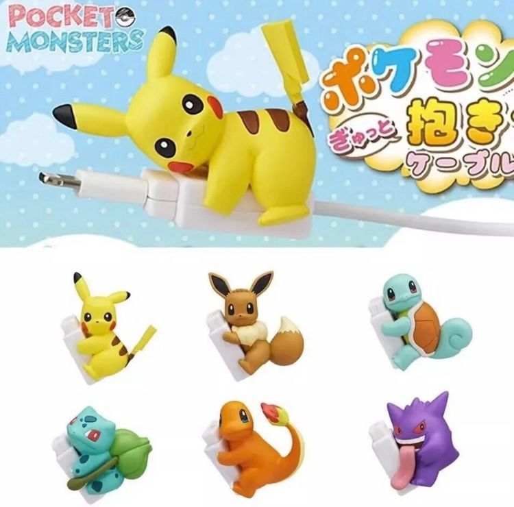ポケモン　ケーブル　イーブイ他　全種 ポケモン「すやすや☆オン・ザ・ケーブル」イーブイとその進化系