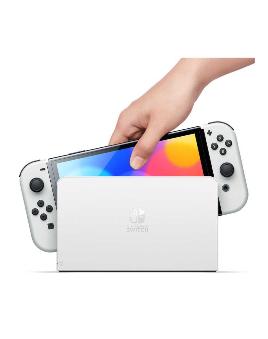 【匿名発送】おまけ付き⭐️ほぼ未使用✨有機ELモデル　ホワイト 匿名発送】おまけ付き⭐️ほぼ未使用✨有機ELモデル ホワイト
