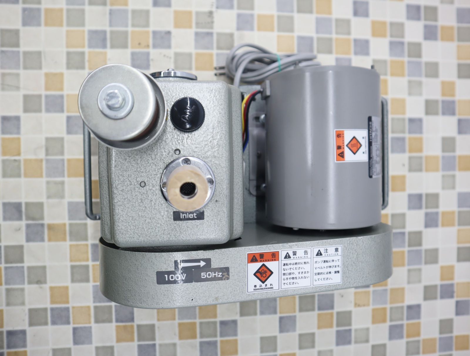 △ 50Hz専用｜ベルト駆動型油回転真空ポンプ 50L｜PHIL UST-50 ｜油タンク容量1.1L 100V 電動工具□O2929 - メルカリ